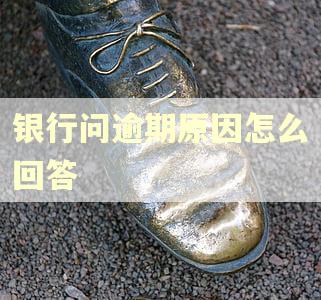 银行问逾期原因怎么回答
