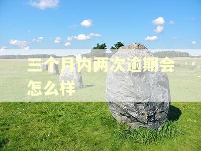 三个月内两次逾期会怎么样