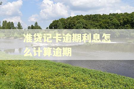 准贷记卡逾期利息怎么计算逾期