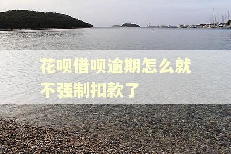 花呗借呗逾期怎么就不强制扣款了