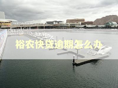 裕农快贷逾期怎么办 裕农快贷逾期怎么办