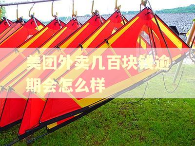 美团外卖几百块钱逾期会怎么样 美团外卖几百块钱逾期会怎么样