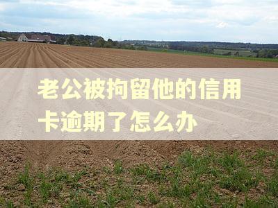 老公被拘留他的信用卡逾期了怎么办