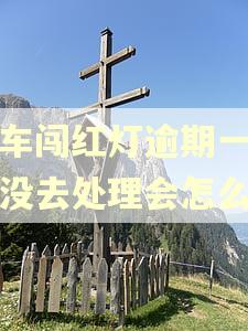 开车闯红灯逾期一个后没去处理会怎么样