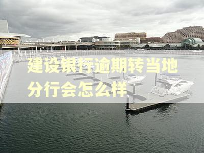 建设银行逾期转当地分行会怎么样