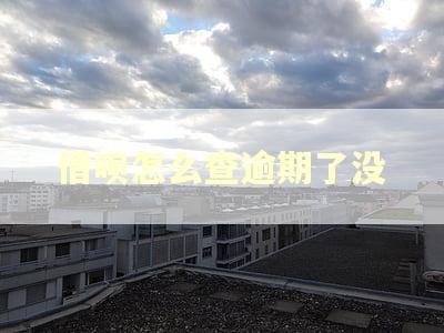 借呗怎么查逾期了没