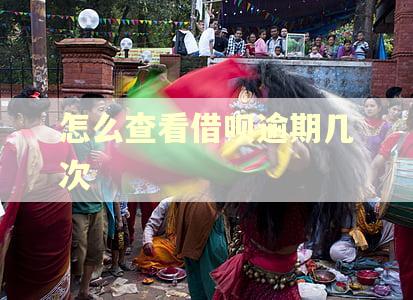 怎么查看借呗逾期几次
