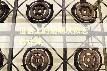 征信上的逾期次数怎么计算