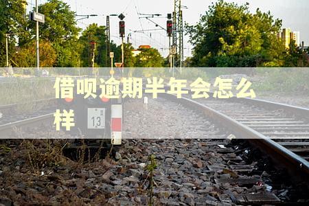 借呗逾期半年会怎么样