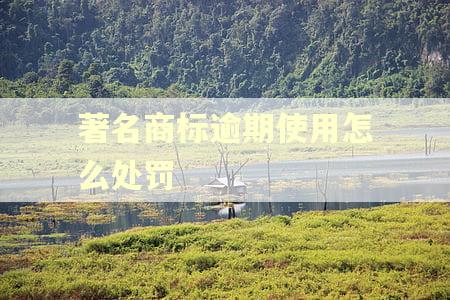 著名商标逾期使用怎么处罚