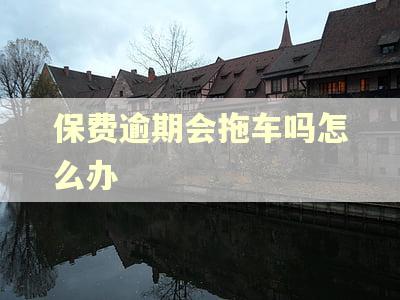 保费逾期会拖车吗怎么办