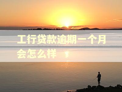 工行贷款逾期一个月会怎么样