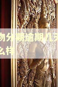 得物分期逾期几天会怎么样