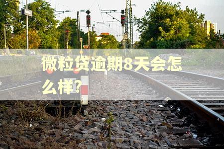 微粒贷逾期8天会怎么样?