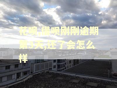花呗,借呗刚刚逾期第3天,还了会怎么样