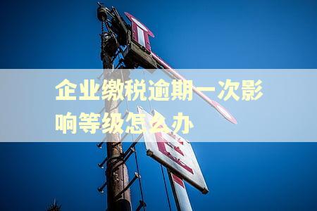 企业缴税逾期一次影响等级怎么办