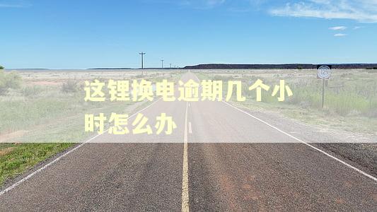 这锂换电逾期几个小时怎么办
