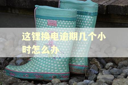 这锂换电逾期几个小时怎么办
