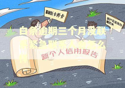 白条逾期三个月没联系紧急联系人会怎么样