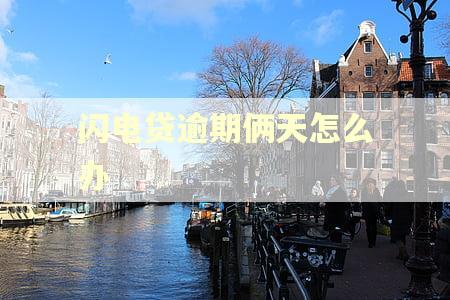 闪电贷逾期俩天怎么办