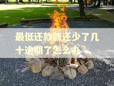 最低还款额还少了几十逾期了怎么办