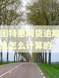 美团特惠网货逾期了罚息怎么计算的