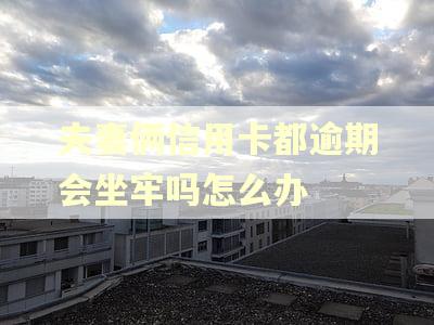 夫妻俩信用卡都逾期会坐牢吗怎么办