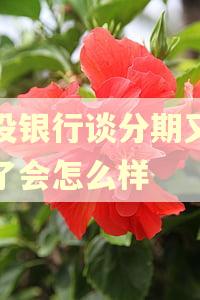 建设银行谈分期又逾期了会怎么样