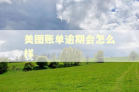 美图账单逾期会怎么样