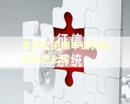 支付宝逾期申请协商还款怎么写