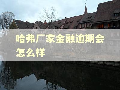 哈弗厂家金融逾期会怎么样