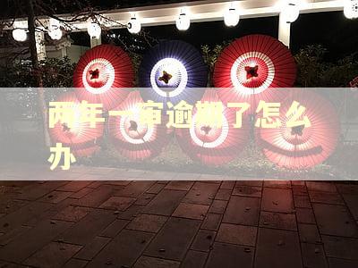 两年一审逾期了怎么办