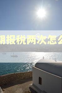 逾期报税两次怎么处罚