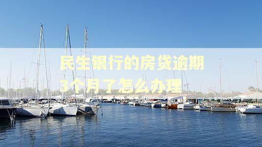民生银行的房贷逾期3个月了怎么办理 民生银行的房贷逾期3个月了怎么办理