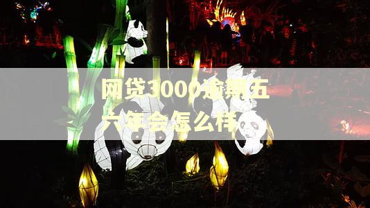 网贷3000逾期五六年会怎么样