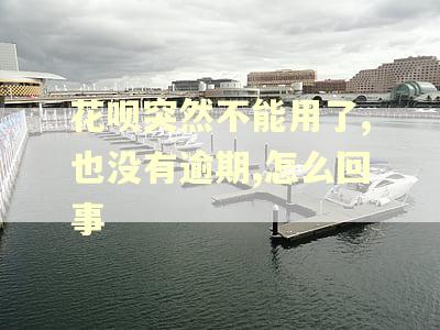 花呗突然不能用了,也没有逾期,怎么回事
