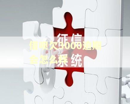 借呗欠3000逾期会怎么样