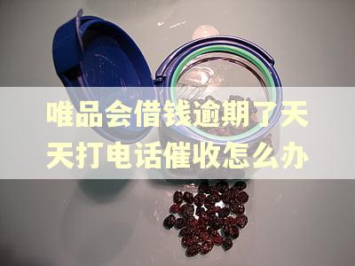唯品会借钱逾期了天天打电话催收怎么办