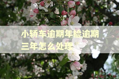 小轿车逾期年检逾期三年怎么处理