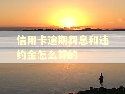 信用卡逾期罚息和违约金怎么算的 信用卡逾期罚息和违约金怎么算的