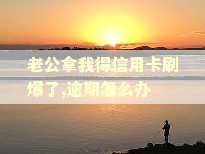 老公拿我得信用卡刷爆了,逾期怎么办