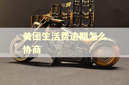 美团生活费逾期怎么协商