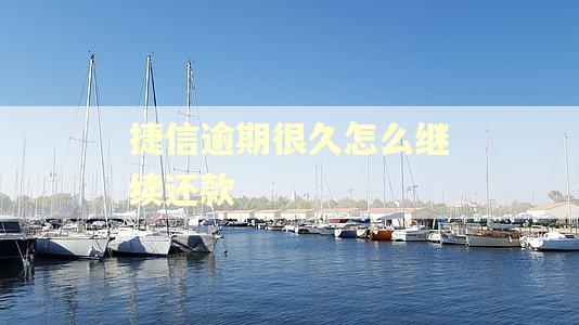 捷信逾期很久怎么继续还款