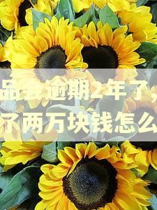 唯品会逾期2年了,欠了两万块钱怎么办