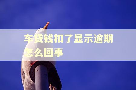 车贷钱扣了显示逾期怎么回事