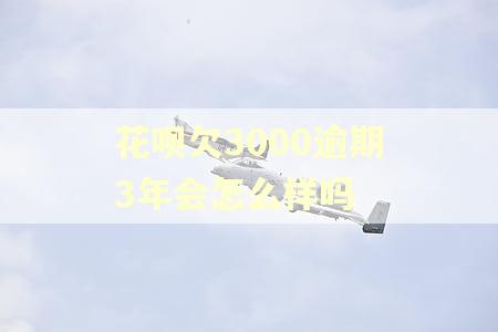 花呗欠3000逾期3年会怎么样吗