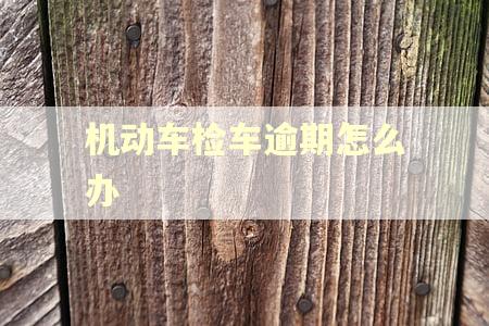 机动车检车逾期怎么办 机动车检车逾期怎么办