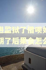 人进监狱了借呗如果逾期了后果会怎么样