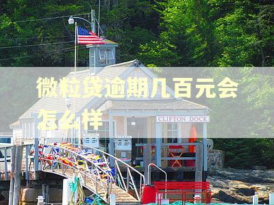 微粒贷逾期几百元会怎么样