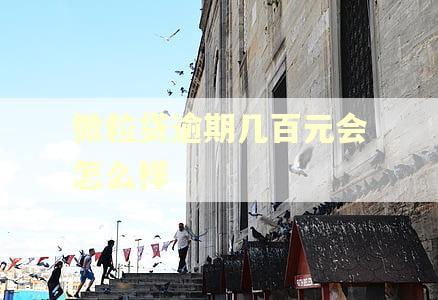 微粒贷逾期几百元会怎么样